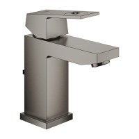 Baterie lavoar Grohe Eurocube S  ventil pop-up  brushed hard graphite - 1