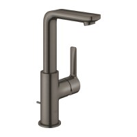 Baterie lavoar Grohe Lineare L  ventil pop-up  brushed hard graphite - 1