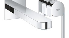 Baterie lavoar Grohe Plus din 2 elemente  de perete  crom