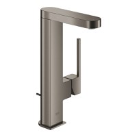 Baterie lavoar Grohe Plus L  ventil pop-up  brushed hard graphite - 1