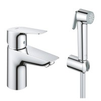 Baterie lavoar Grohe Start Edge S cu dus tip bideu pentru igiena intima  crom - 1