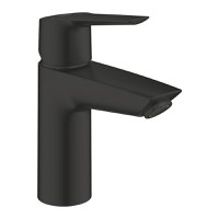 Baterie lavoar Grohe Start S  ventil click-clack  cartus SilkMove 28mm  matt black - 1