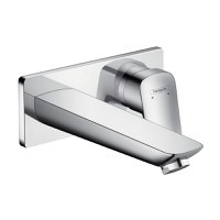 Baterie lavoar Hansgrohe Logis cu pipa 195mm  montaj incastrat  necesita corp ingropat - 1