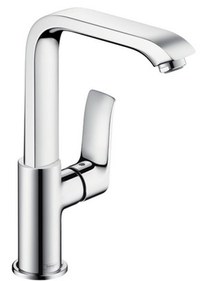 Baterie lavoar Hansgrohe Metris 230  ventil pop-up  crom - 1