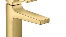 Baterie lavoar Hansgrohe Metropol 110  ventil push-open  gold optic lustruit