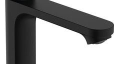 Baterie lavoar Hansgrohe Rebris S 110 CoolStart EcoSmart+  ventil pop-up  negru mat