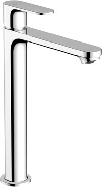 Baterie lavoar Hansgrohe Rebris S 240 CoolStart EcoSmart  fara ventil  pentru lavoar tip bol  crom - 1