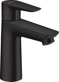Baterie lavoar Hansgrohe Talis E 110  ventil pop-up  negru mat - 1