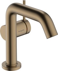 Baterie lavoar Hansgrohe Tecturis S 110 Fine  CoolStart  ventil click-clack  bronz periat - 1