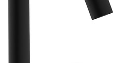 Baterie lavoar Hansgrohe Tecturis S 150 CoolStart EcoSmart+  din doua elemente  montare pe lavoar  actionare rotativa  negru mat