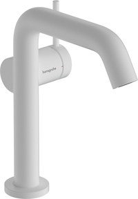 Baterie lavoar Hansgrohe Tecturis S 150 Fine  CoolStart  ventil click-clack  alb mat - 1