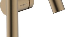 Baterie lavoar Hansgrohe Tecturis S 150 Fine  CoolStart  ventil click-clack  bronz periat