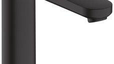 Baterie lavoar Hansgrohe Vernis Blend 190  pentru lavoar tip bol  fara ventil  negru mat