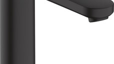 Baterie lavoar Hansgrohe Vernis Blend 190  ventil pop-up  pentru lavoar tip bol  negru mat