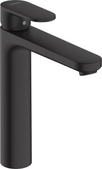 Baterie lavoar Hansgrohe Vernis Blend 190  ventil pop-up  pentru lavoar tip bol  negru mat - 1