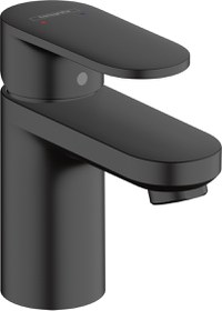 Baterie lavoar Hansgrohe Vernis Blend 70  ventil pop-up  negru mat - 1