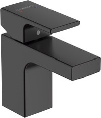 Baterie lavoar Hansgrohe Vernis Shape 70  ventil pop-up  negru mat - 1