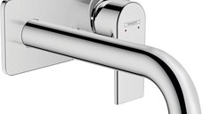 Baterie lavoar Hansgrohe Vernis Shape cu pipa 205mm  montaj incastrat  necesita corp ingropat  crom