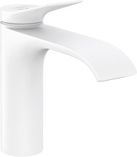 Baterie lavoar Hansgrohe Vivenis 110 CoolStart  ventil pop-up  alb mat - 1