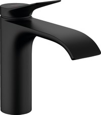Baterie lavoar Hansgrohe Vivenis 110 CoolStart  ventil pop-up  negru mat - 1