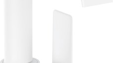 Baterie lavoar Hansgrohe Vivenis 210 cu pipa rotativa  ventil pop-up  alb mat