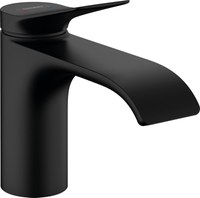 Baterie lavoar Hansgrohe Vivenis 80  ventil pop-up  negru mat - 1