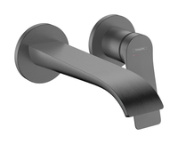 Baterie lavoar Hansgrohe Vivenis cu pipa 192mm  montaj incastrat  necesita corp ingropat  negru periat - 1