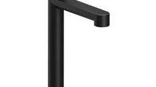 Baterie lavoar Ravak Puri Black PU 015.20 pentru lavoare tip bol  320mm  fara ventil  negru mat