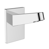 Brat de dus de perete Hansgrohe pentru palarii de dus Pulsify 260  crom - 1