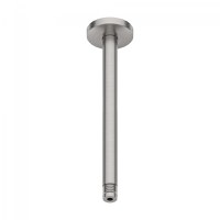 Brat de dus Duravit Shower Round 20cm  cu montaj in tavan  inox periat - 1