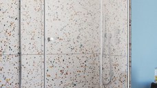 Cabina de dus dreptunghiulara Radaway Torrenta KDJ 90x100cm  orientare dreapta  profile crom