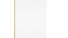 Cabina de dus Walk-In Ronal (SanSwiss) Cadura CAT4 100cm  sticla AquaPerle 6mm  profil auriu