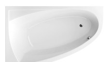 Cada baie asimetrica Radaway Rineia 150x95cm  acril  orientare stanga