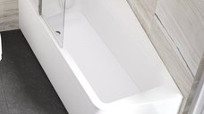 Cada baie asimetrica Ravak Concept 10° 170x100cm acril orientare stanga