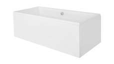 Cada baie rectangulara Besco Quadro 175x80cm  acril