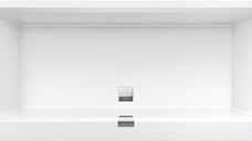 Cada baie rectangulara incastrabila Villeroy & Boch Squaro Edge 12 180x80cm  compozit  Alb