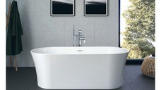 Cada freestanding Duravit DuraSenja 170x80cm  alb
