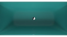Cada freestanding Duravit Vitrium 185x85 cm  cu set scurgere inclus  turcoaz mat