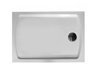 Cadita de dus dreptunghiulara Huppe StreamLine acril  80x120cm slim - 1