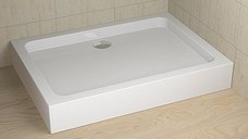 Cadita de dus dreptunghiulara Radaway Laros D 100x80 cm