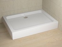 Cadita de dus dreptunghiulara Radaway Laros D 120x90 cm - 1