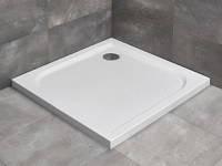 Cadita de dus patrata Radaway Delos C 80x80cm - 1