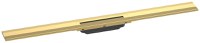 Capac rigola de pardoseala Hansgrohe RainDrain Flex 90cm  montaj la perete  gold optic lustruit - 1