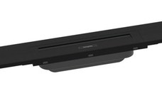 Capac rigola de pardoseala Hansgrohe RainDrain Flex 90cm  montaj la perete  negru mat