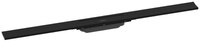 Capac rigola de pardoseala Hansgrohe RainDrain Flex 90cm  negru mat - 1