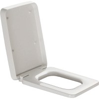 Capac WC Laufen Il Bagno Alessi One Square cu inchidere lenta  alb - 1