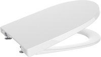 Capac WC Roca Ona Compact Supralit cu inchidere lenta  alb - 1