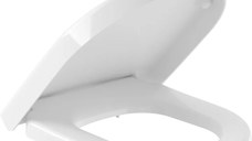 Capac wc Villeroy & Boch Subway 2.0 Compact slim cu inchidere lenta  alb Alpin