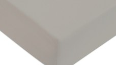 Cearceaf de pat cu elastic Descamps Unis Satin 180x200cm  Natur