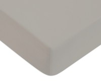 Cearceaf de pat cu elastic Descamps Unis Satin 180x200cm  Natur - 1